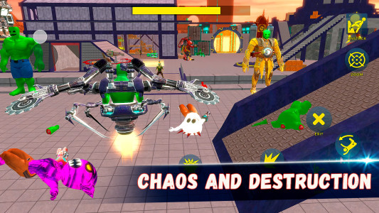 اسکرین شات 2 بازی Green Sandbox Ragdoll