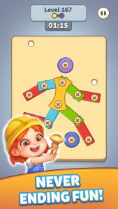 اسکرین شات 6 بازی Wood Master: Screw Puzzle