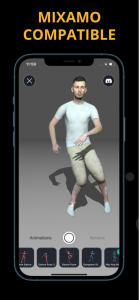 اسکرین شات 8 برنامه in3D: Avatar Creator Pro