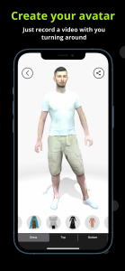 اسکرین شات 1 برنامه in3D: Avatar Creator Pro