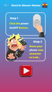 اسکرین شات 4 برنامه Hair Clipper Prank