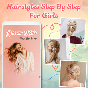 اسکرین شات 1 برنامه Hairstyles step by step