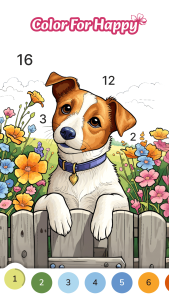 اسکرین شات 2 بازی Color Flow - Color by Number