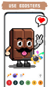 اسکرین شات 4 بازی Pixel Art Coloring: Art Games