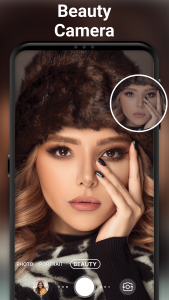 اسکرین شات 3 برنامه HD Camera with Beauty Camera