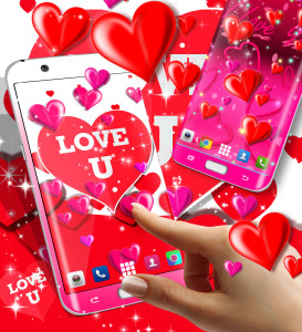 اسکرین شات 6 برنامه I love you live wallpaper