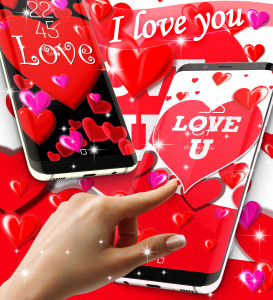 اسکرین شات 3 برنامه I love you live wallpaper