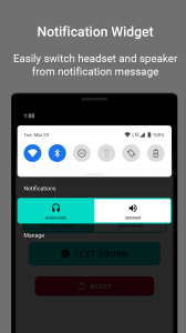 اسکرین شات 4 برنامه Disable Headphone, HDST Toggle