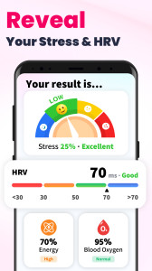 اسکرین شات 3 برنامه Heart Rate Monitor - Pulse App