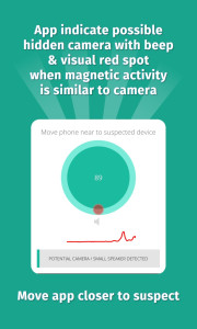 اسکرین شات 4 برنامه Hidden Camera Detector