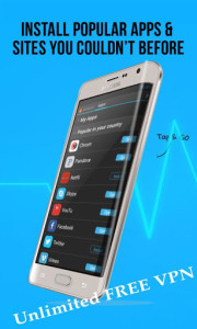 اسکرین شات 1 برنامه Free Hola فلاش VPN Proxy tips
