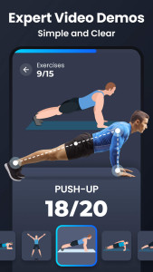 اسکرین شات 8 برنامه Home Workout - No Equipment