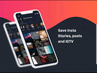 اسکرین شات 1 برنامه دانلود استوری اینستا (پست+IGTV)