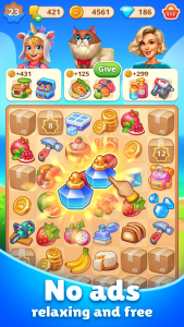 اسکرین شات 5 بازی Happy Town: Merge Adventure