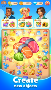 اسکرین شات 1 بازی Happy Town: Merge Adventure
