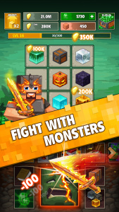 اسکرین شات 2 بازی Minetap 3D: Idle-Merge RPG