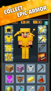 اسکرین شات 4 بازی Minetap 3D: Idle-Merge RPG
