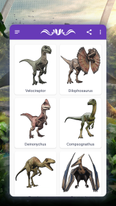 اسکرین شات 3 برنامه How to draw dinosaurs by steps