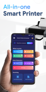 اسکرین شات 1 برنامه Smart Printer: Print & Scan