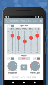 اسکرین شات 7 برنامه Music Volume EQ - Equalizer
