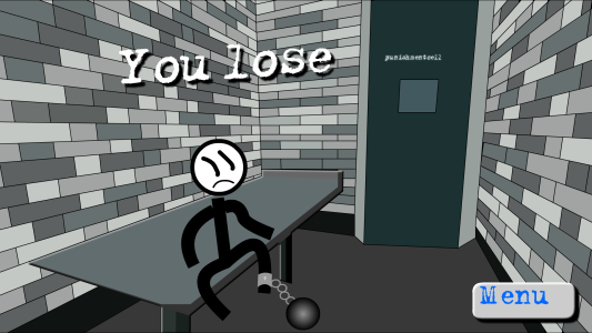 اسکرین شات 4 بازی Stickman Jailbreak 4 : Funny E