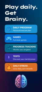 اسکرین شات 1 برنامه IQ Booster: Brain Games & Test
