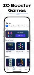 اسکرین شات 3 برنامه IQ Booster: Brain Games & Test
