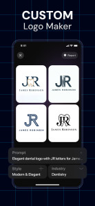 اسکرین شات 6 برنامه Rebrand - AI Logo Maker