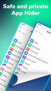 اسکرین شات 2 برنامه Hyde App Hider - Hide Apps