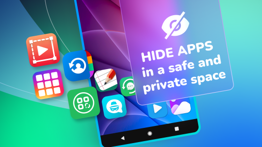 اسکرین شات 7 برنامه Hyde App Hider - Hide Apps