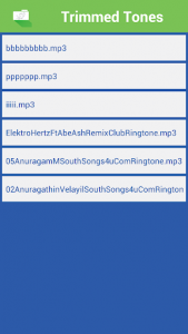 اسکرین شات 6 برنامه Mp3 Cutter & Merger