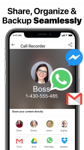اسکرین شات 4 برنامه Call Recorder Automatic