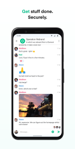 اسکرین شات 4 برنامه Element - Secure Messenger