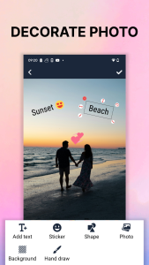 اسکرین شات 2 برنامه Text on Photo