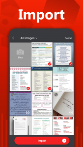 اسکرین شات 1 برنامه PDF Maker - Image to PDF