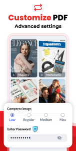 اسکرین شات 4 برنامه Image to PDF - PDF Maker