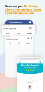 اسکرین شات 5 برنامه Instant Website Builder App