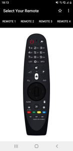 اسکرین شات 1 برنامه LG TV Remote