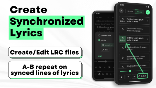 اسکرین شات 4 برنامه Musicolet Music Player