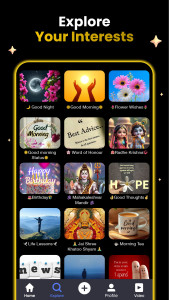 اسکرین شات 4 برنامه ShareChat Status, Video & Live