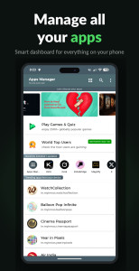اسکرین شات 1 برنامه App Manager – Manage Your Apps