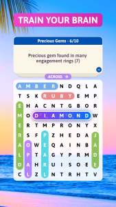 اسکرین شات 5 بازی Crossword Search: Word Puzzles