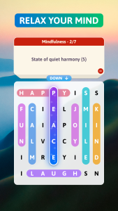 اسکرین شات 4 بازی Crossword Search: Word Puzzles