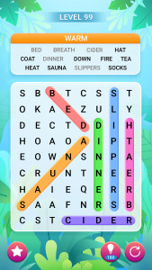 اسکرین شات 4 بازی Word Search Bliss