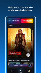 اسکرین شات 1 برنامه JioHotstar