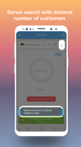 اسکرین شات 7 برنامه VPN India - get free Indian IP