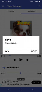 اسکرین شات 3 برنامه Vocal Remover for Karaoke