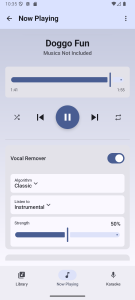 اسکرین شات 2 برنامه Vocal Remover for Karaoke