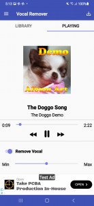 اسکرین شات 2 برنامه Vocal Remover for Karaoke