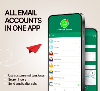 اسکرین شات 1 برنامه All Email Access: Mail Inbox